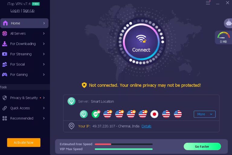 iTop VPN 7 Pro Giveaway: 1-Month FREE Subscription (May 2026) | Free Download